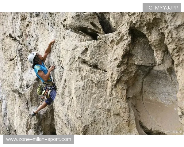 “岩壁飞跃：高空赛段的极限表现”，岩壁跳跃